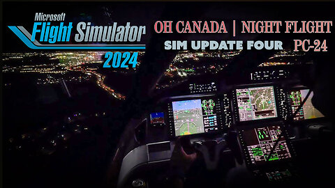 MSFS2024 - North Night Flight in VR