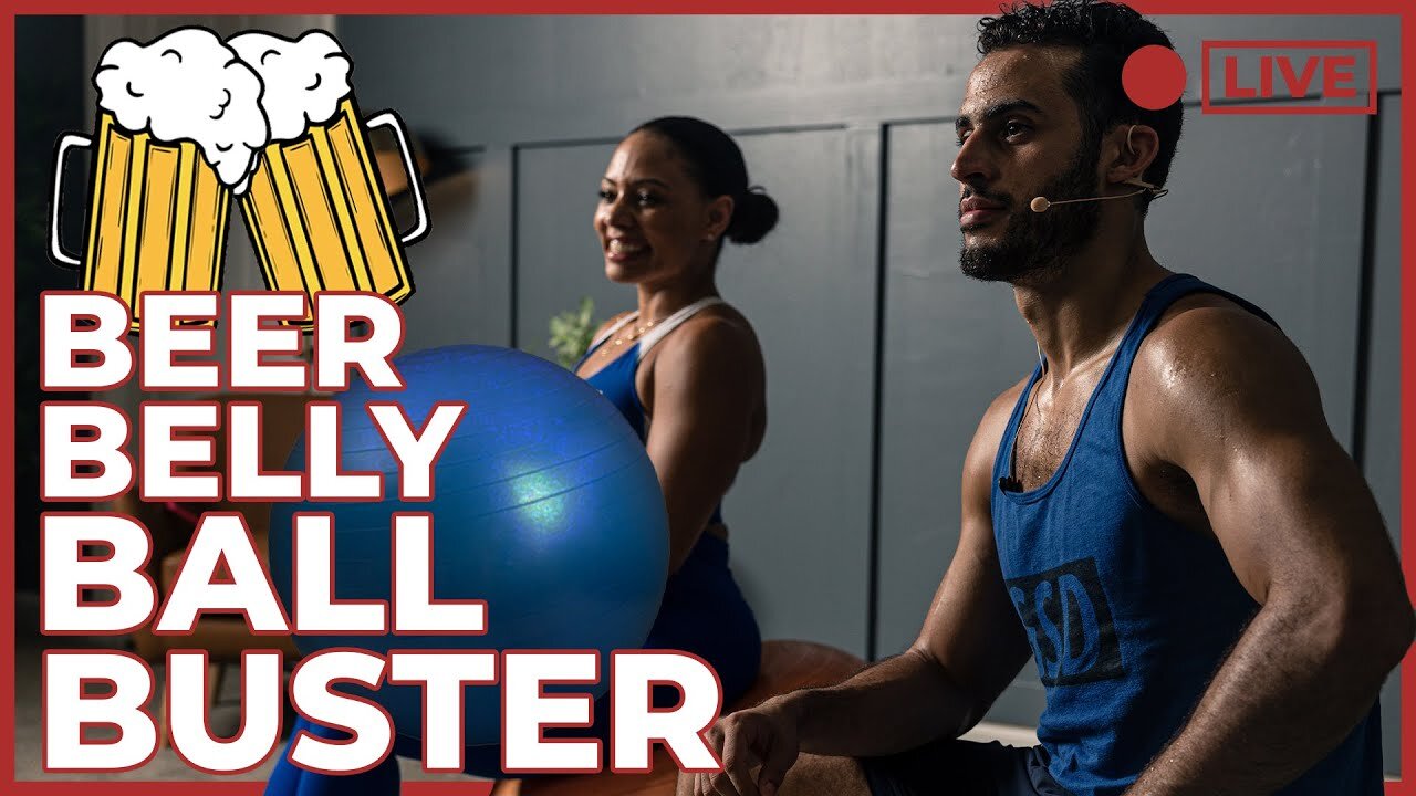 Slam Ball Beer Belly Buster Workout - with Coach Zach