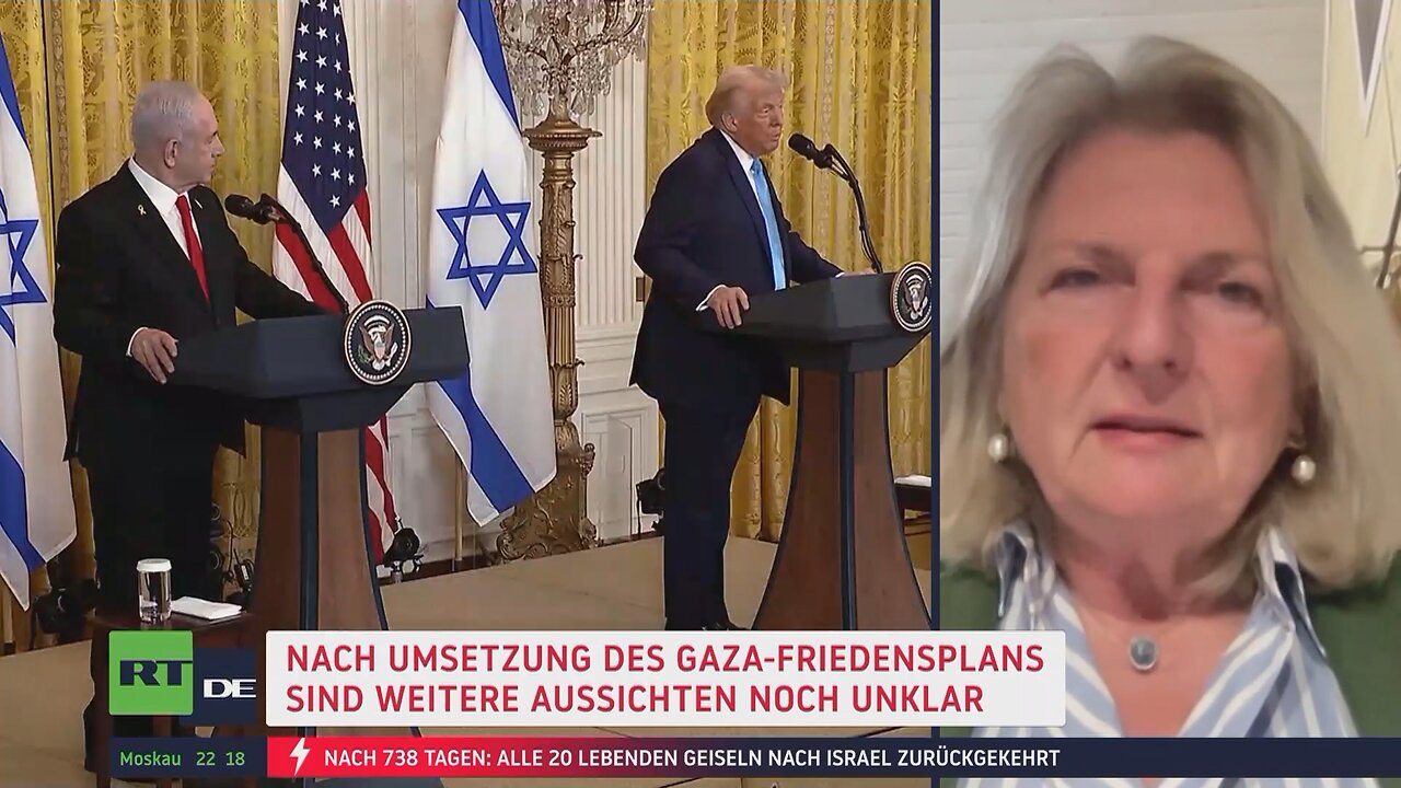Kneissl zum Nahost-Friedensplan: Trump zwang Netanjahu zur Unterschrift