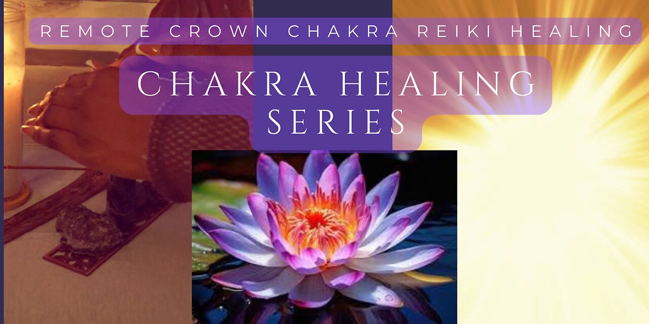 Chakra Healing Series: Ep.1 Crown Chakra Remote Reiki Energy Healing (5 min session w/ Natou Ma'at)