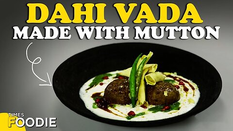 Chef Ranveer Brar gives a mutton TWIST to Dahi Vada | Dahi Vada fusion at home