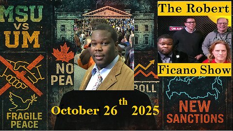 Burton targeted by libelous lit, MSU & UM clash, elections wobble, peace teeters