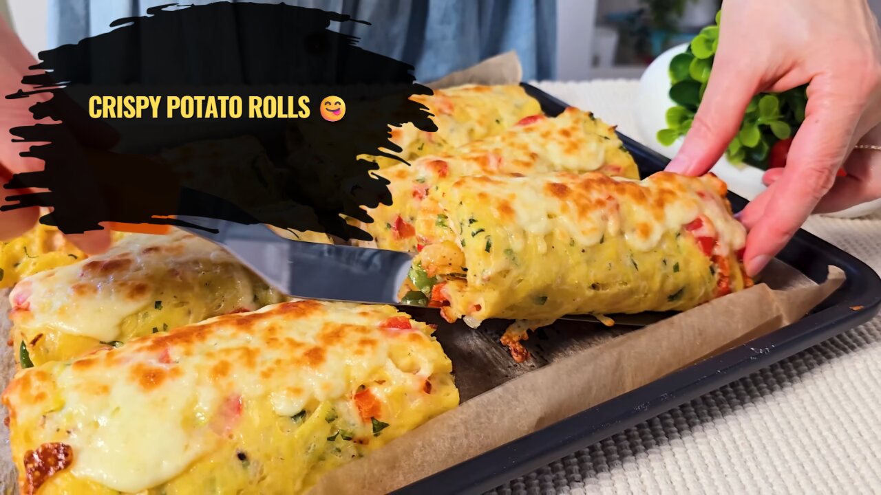 A Simple Recipe for Potato Rolls You’ll Definitely Love! 😋 | Easy Snack Recipe 2025