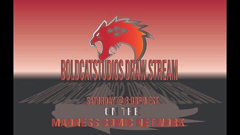 Boldcat Studios DrawStream! E106 via the Madness (Pre-Recorded)