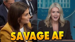 Karoline Leavitt just ENDED Kaitlan Collins' WHOLE CAREER...🔥🔥🔥