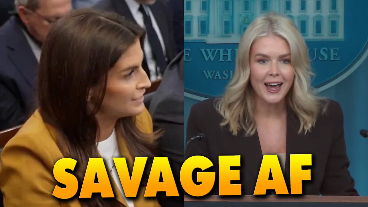 Karoline Leavitt just ENDED Kaitlan Collins' WHOLE CAREER...🔥🔥🔥
