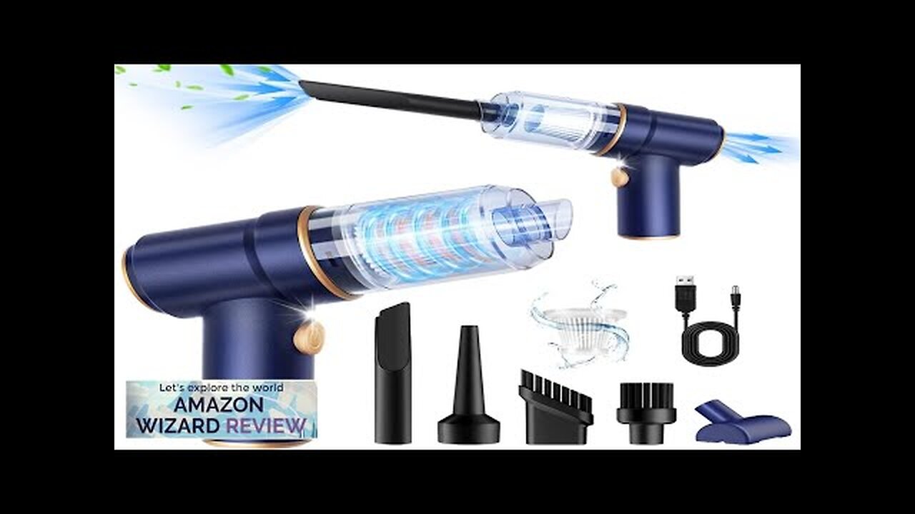 KMM Handheld Car Vacuum Cleaner 9000Pa Vacuum Cleaner and Air Duster 120W Review