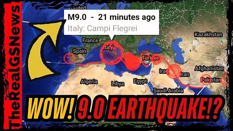 ⚠️ ARE YOU SERIOUS!? 9.0 QUAKE HITS NAPLES, ITALY!?