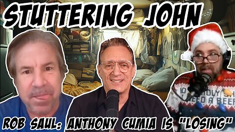 Stuttering John: Bartender Rob Saul claims wealthy Radio Legend Anthony Cumia is LOSING