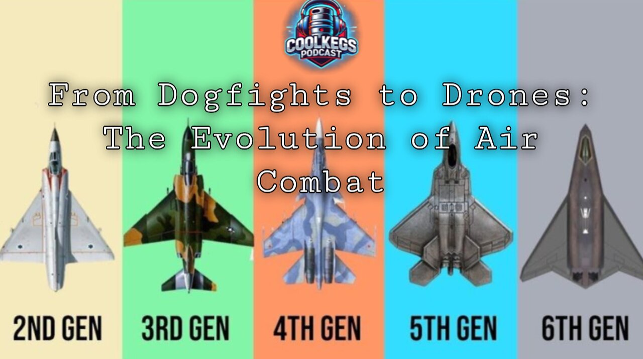 "From Dogfights to Drones: The Evolution of Air Combat" CKPC RETURNS! #history #aviation #podcast