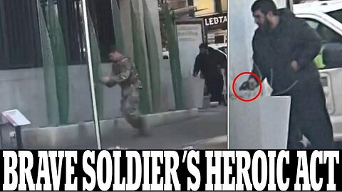 Hero National Guardsman taking down DC shooter Rahmanullah Lakanwal ~ Daily Mail