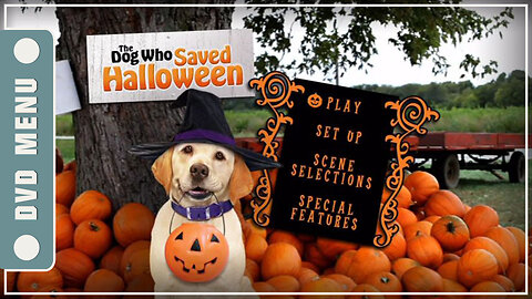 The Dog Who Saved Halloween - DVD Menu