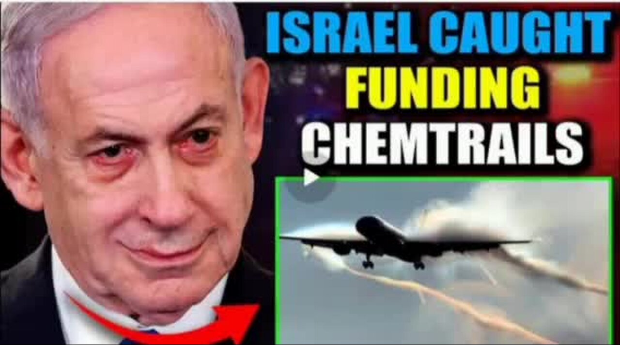 Israel Exposed Funding 150M Tons Of 'Mood-Altering' Chemtrails Sprayed on US Cities