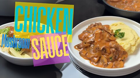 Chicken in Mushroom Sauce 🍗🍄