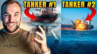 DOUBLE HIT! Two Russian Oil Tankers Attacked by Ukrainian Sea Babies!