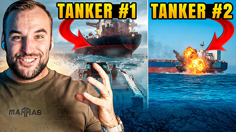 DOUBLE HIT! Two Russian Oil Tankers Attacked by Ukrainian Sea Babies!