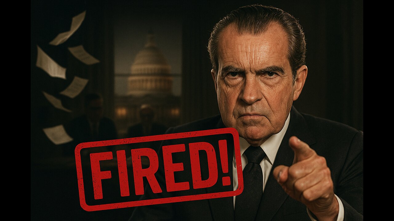 Nixon tried to silence an investigation.