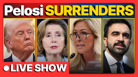 Pelosi SURRENDERS announces retirement and Bernie Sanders makes stunning admission