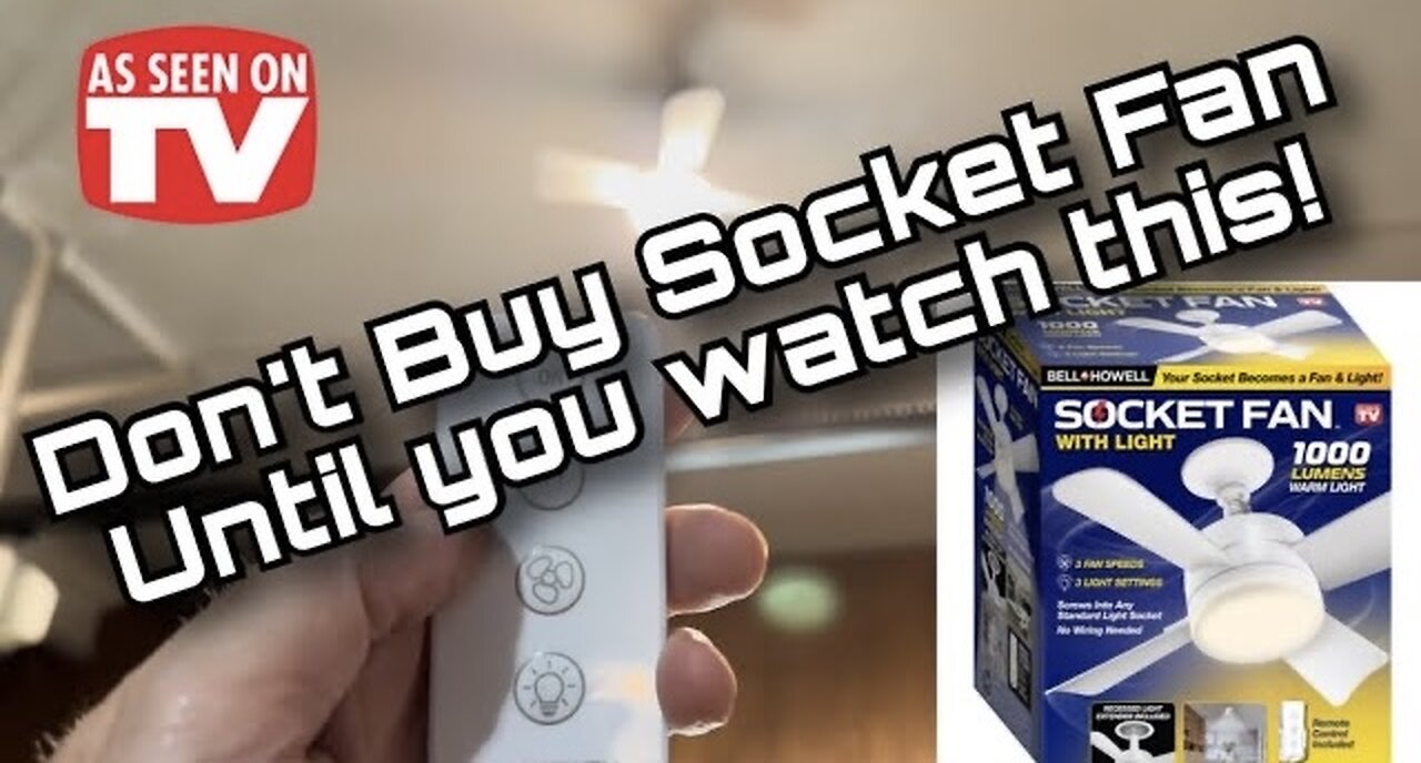 Don't Buy A Socket Fan Until You Watch This!