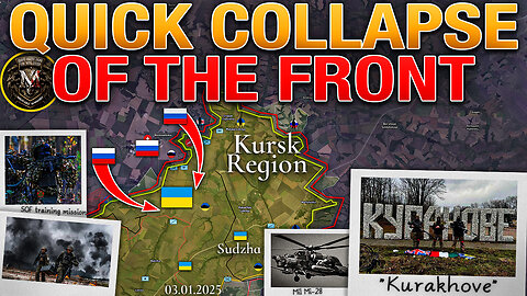 Cold War II❄️West Assesses Frontline Collapse🌍Russians Outflank Pokrovsk🚶‍♂️MilitarySummary 2024.1.3