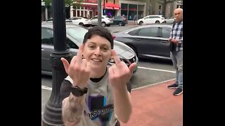 Liberal goes on rant against a Conservative banner, gets triggered no one agrees with her