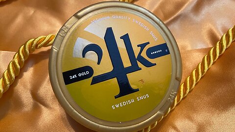 24K Gold Snus Review