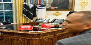 Trump Leaks Humiliating Pic of Dems During Failed Oval Office Negotiations as America Shuts Down