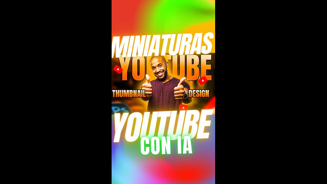 MINIATURAS DE YOUTUBE CON IA 🔥 rápida y gratis 2025 #miniaturadeyoutube