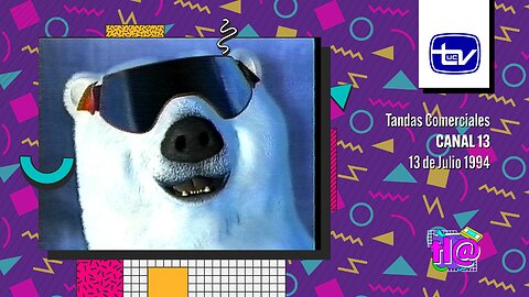 Tandas Comerciales Canal 13 (13 de Julio 1994)