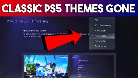 PS5 Classic Themes Are Leaving For Now!!! (PS1, PS2, PS3, & PS4 Themes) What Happen To Them?