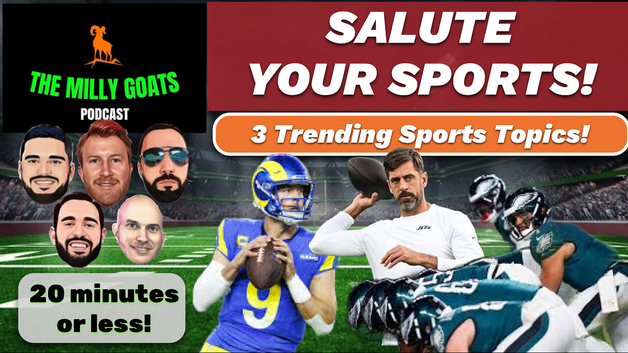 3 Trending Sports Topics: Salute Your Sports!