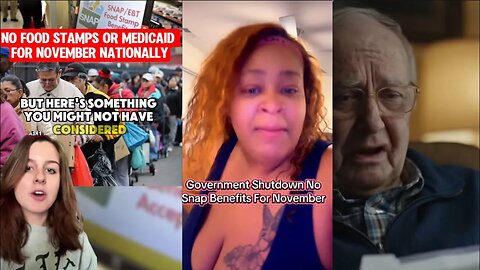 November Food Stamps CANCELED Due to Government Shutdown!