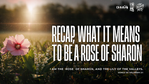 RECAP WHAT IT MEANS TO BE A ROSE OF SHARON| HOME COMING | DAG HEWARD-MILLS 2025