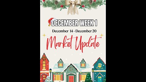 📊 December Week 3 Market Update: Fort Worth, Arlington, Dallas & Grand Prairie