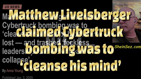 Search US News Matthew Livelsberger claimed Cybertruck bombing was to ‘cleanse his mind’-759