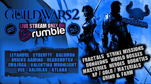 GUILD WARS 2 ALT/MAIN ACC MASH UP ft RUMBLERS @Leyanore, @Balumon,