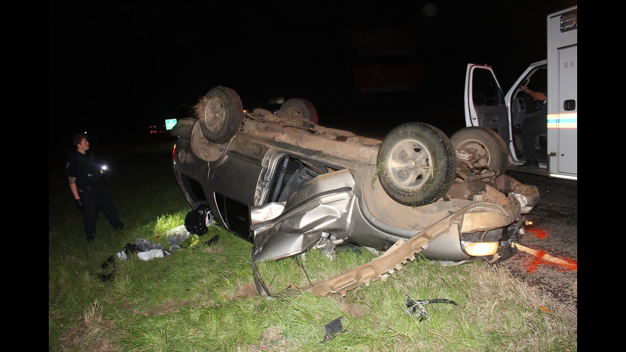 DRIVER ROLLS SUV, INTOXICATION SUSPECTED, LIVINGSTON TEXAS, 03/03/25...