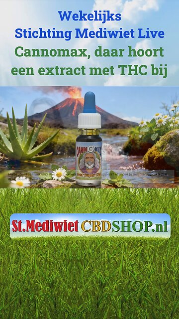 Cannomax daar hoort een extract met THC bij