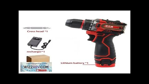 Brushless Electric Drill Tapping Cordless Impact Drill Metal Ratchet Chuck Electric Hand Review