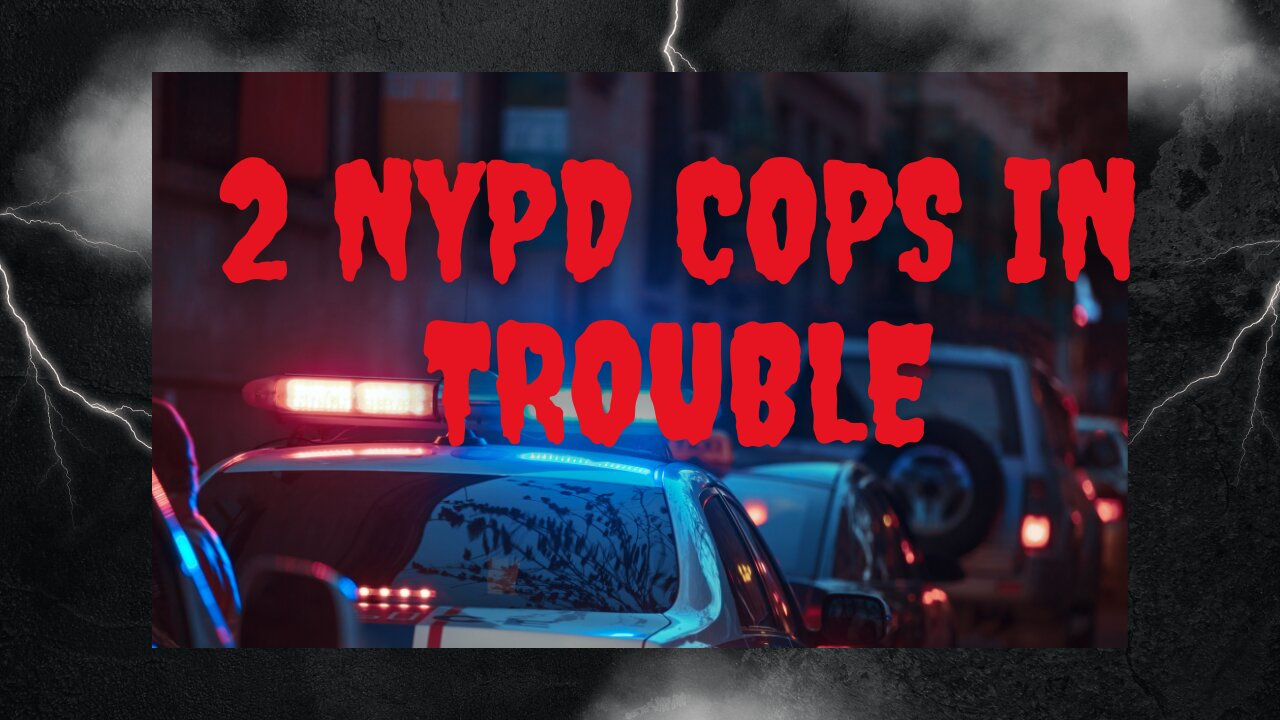 2 NYPD cops in trouble
