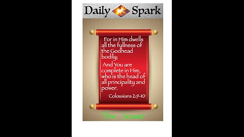 You Are Complete In Christ 1*