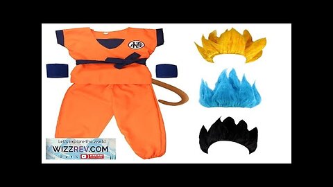 Kids Anime Z Son Goku Cosplay Costume Boy Carnival Party Suit Goku Review