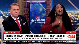 Watch Scott Jennings' Face As Pro-DEI Ratchet Rants About How Even Biden Didn't Pay Her Enough - LOL