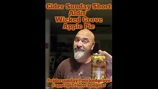 Cider Sunday Short: Aldis' Wicked Grove Apple Pie Hard Cider