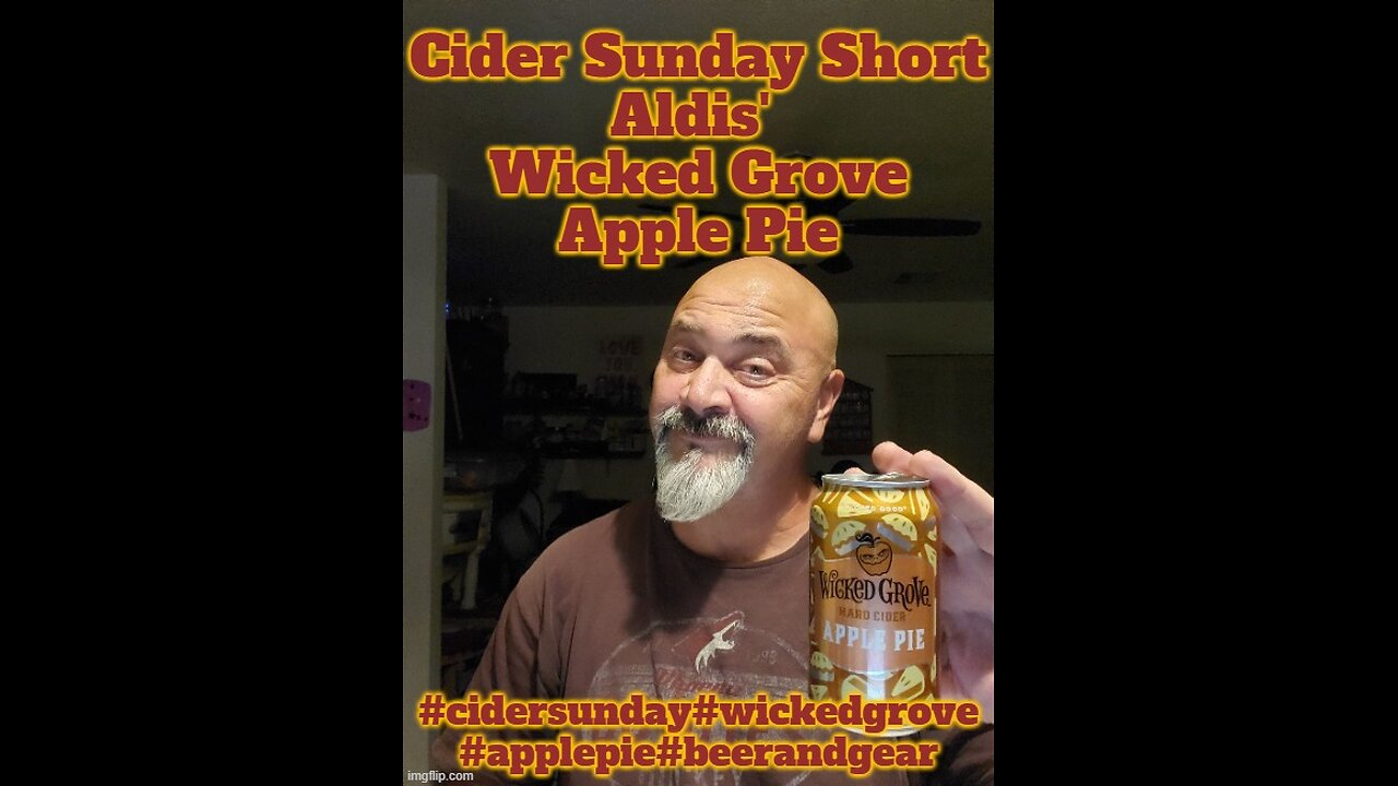 Cider Sunday Short: Aldis' Wicked Grove Apple Pie Hard Cider