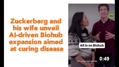 Zuckerberg and his wife unveil AI-driven Biohub expansion aimed at curing disease