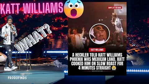 Katt Williams heckled by a Mexican and this happened! LOL