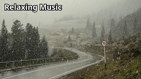 Relaxing Music & Rain Sounds - Beautiful Piano Music, Background Music, Sleep Music