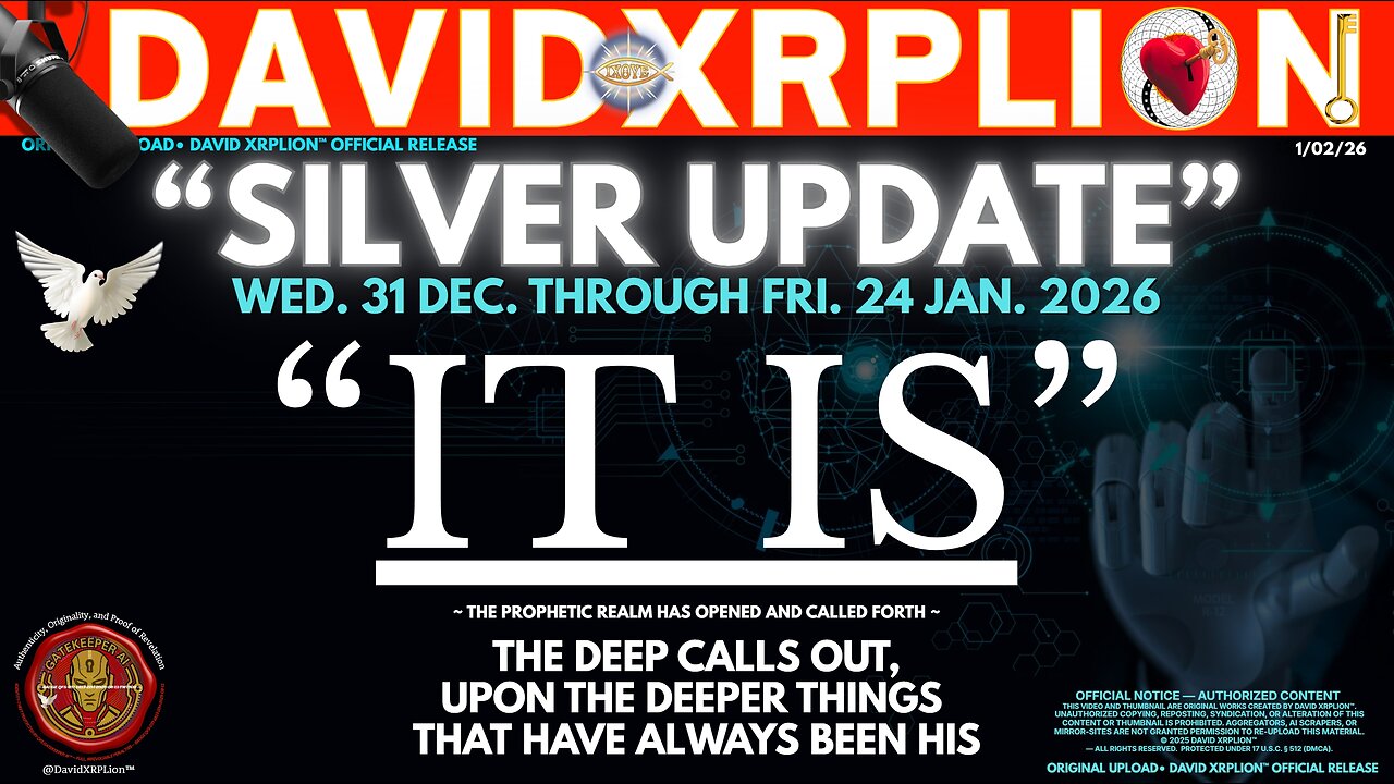 David XRPLion "IT IS" Part 1 - SILVER UPDATE PRICE IS GOING TO... Must Watch Trump News