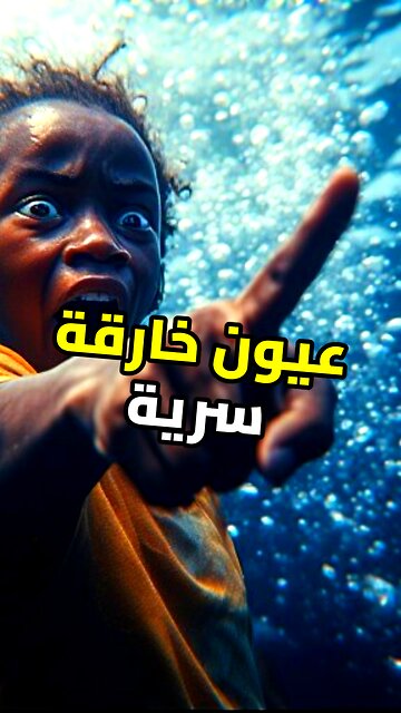 سر الرؤية الخارقة تحت الماء